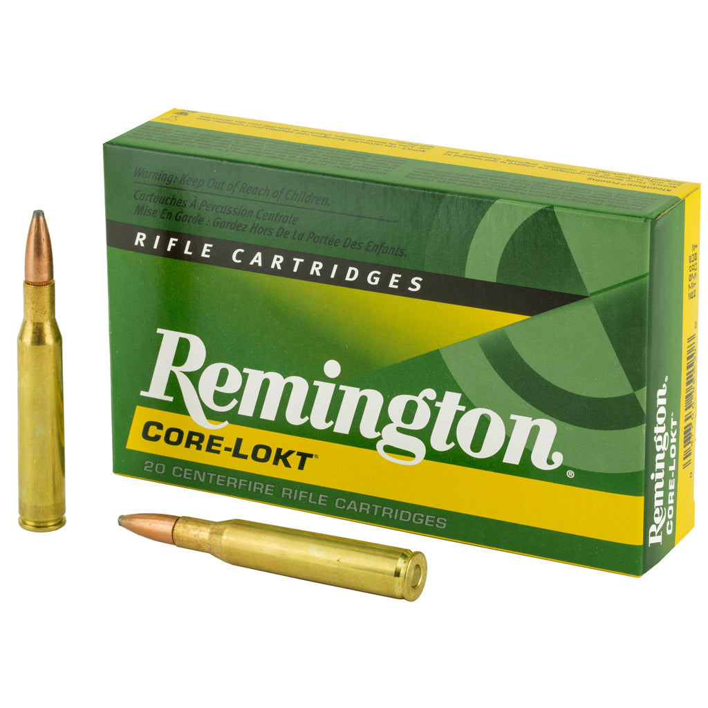 Remington Core-Lokt 270 Winchester 130-Grain Pointed Soft Point Ammo – Reliable Big Game Hunting