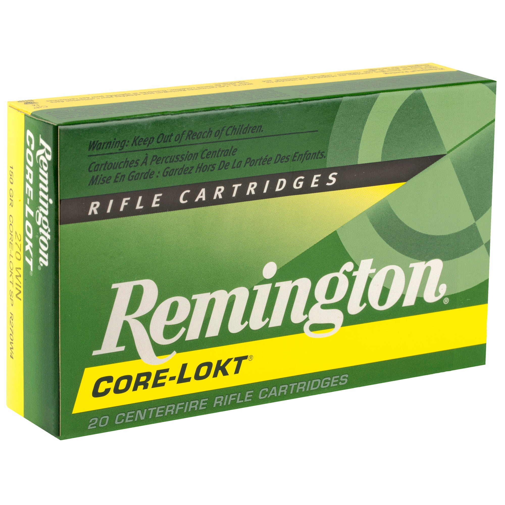 Remington Core-Lokt Ultra Bonded 150 Grain Soft Point Ammo for 270 Winchester Rifle