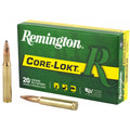 Remington Core-Lokt 30-06 Springfield 150-Grain Pointed Soft Point Ammunition (20 Rounds)