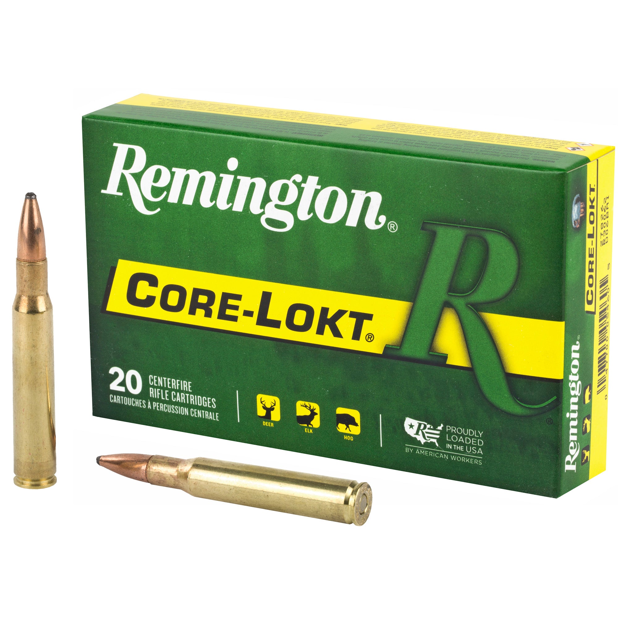 Remington Core-Lokt 30-06 Springfield 150-Grain Pointed Soft Point Ammunition (20 Rounds)