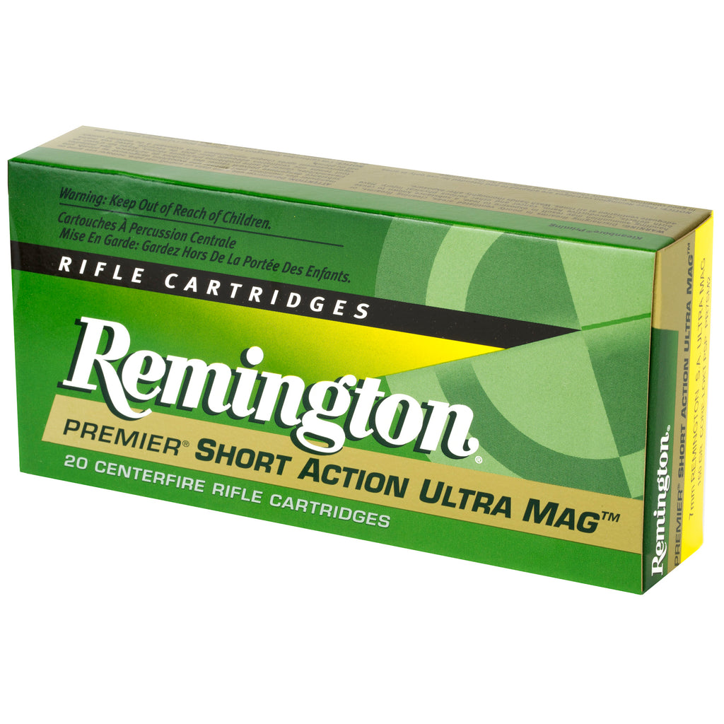 Remington Core-Lokt 7mm Short Action Ultra Mag 150 Grain Pointed Soft Point Ammunition (20 Rounds per Box)