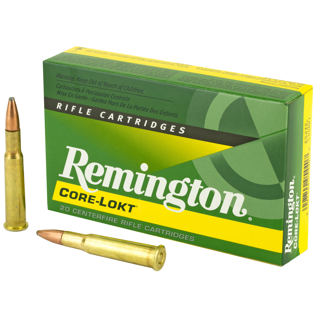 Remington Core-Lokt 30-40 Krag 180 Grain Pointed Soft Point Ammunition (20 Rounds per Box)
