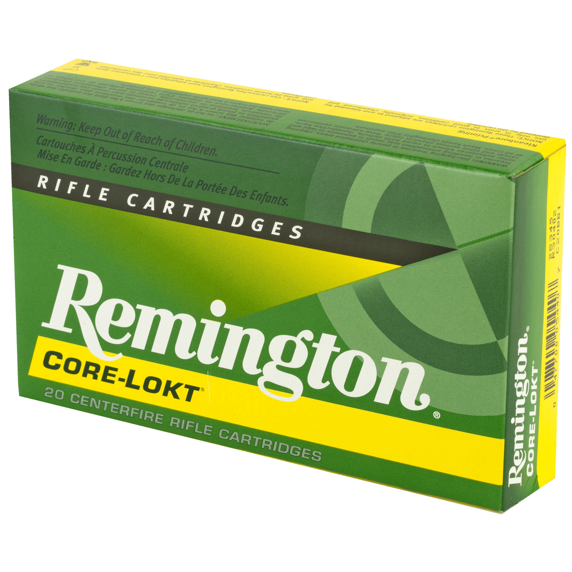 Remington Core-Lokt 30-40 Krag 180 Grain Pointed Soft Point Ammunition (20 Rounds per Box)