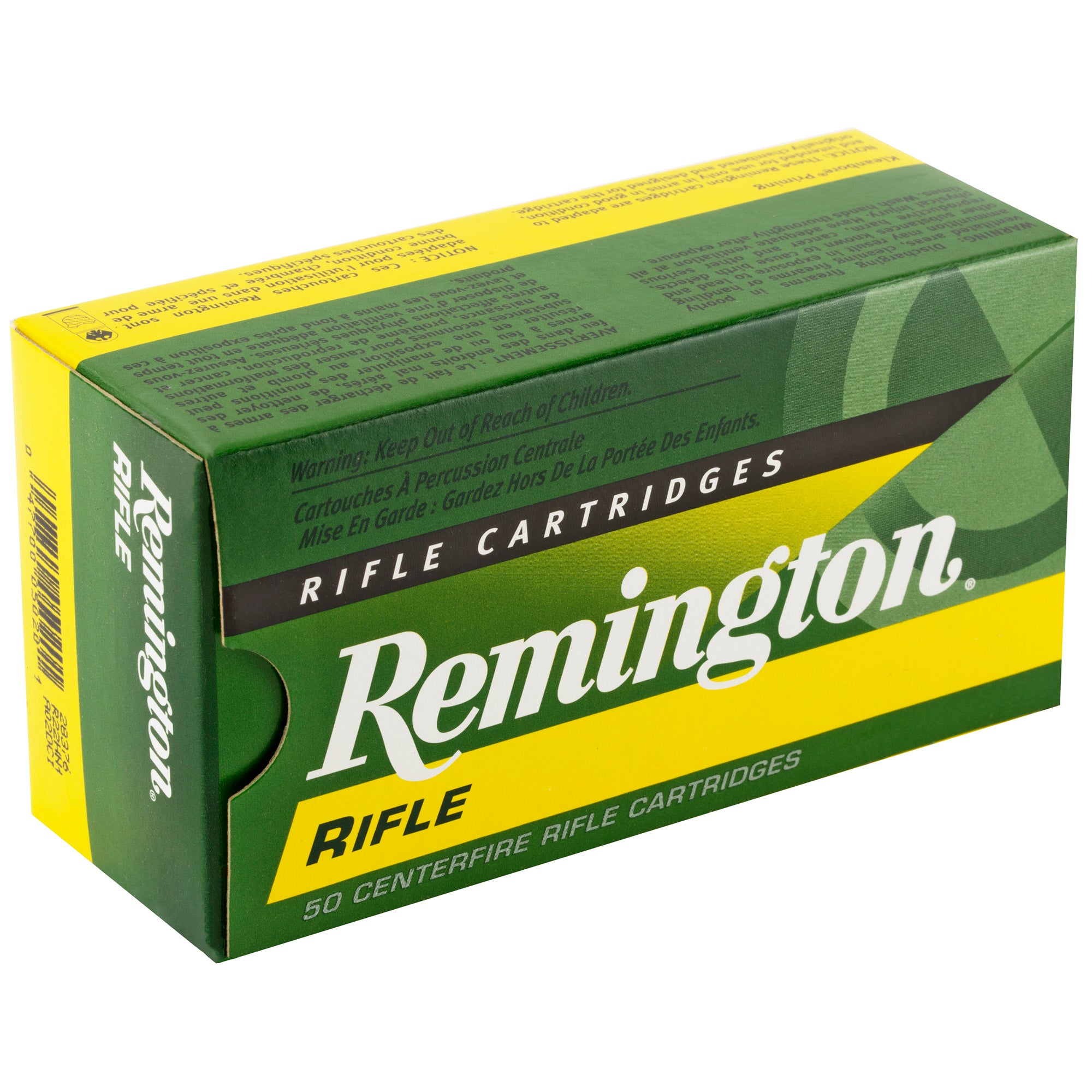 Remington High Performance Rifle 22 Hornet 45 Grain Pointed Soft Point Ammunition (50 Rounds per Box)
