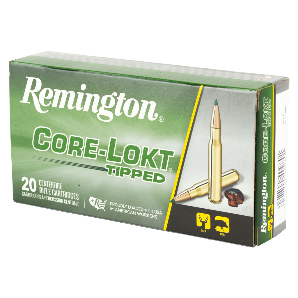 Remington Core-Lokt Tipped .243 Winchester 95-Grain Centerfire Rifle Ammunition, 20 Rounds per Box