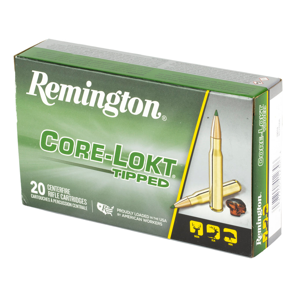 Remington Core-Lokt Tipped 270 Winchester 130-Grain Rifle Ammunition - 20 Rounds