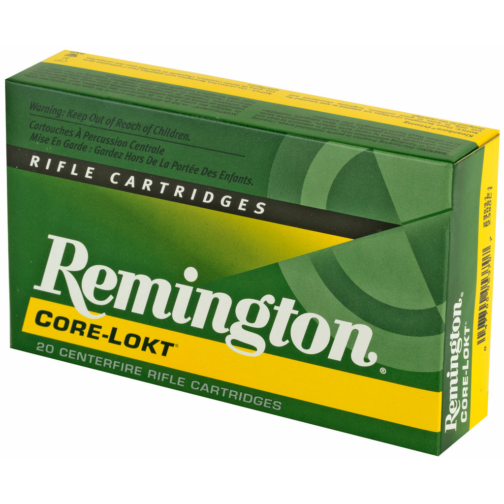 Remington Core-Lokt 7mm Mauser 140 Grain Pointed Soft Point Ammunition (Model PSP)
