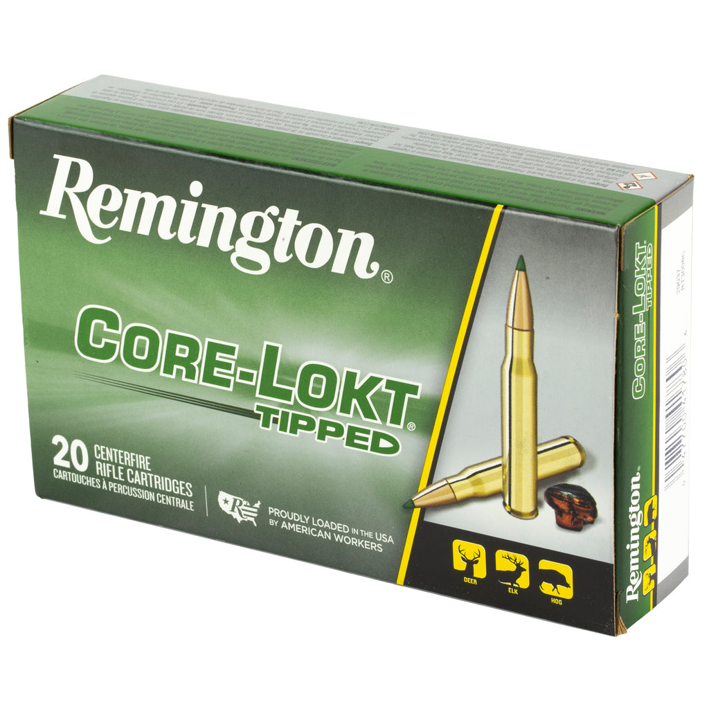 Remington Core-Lokt Tipped 30-06 Springfield Ammo - 180 Grain, Polymer Tip