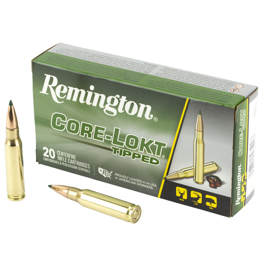 Remington Core-Lokt Tipped .308 Winchester 165-Grain Ammunition (20 Rounds per Box)