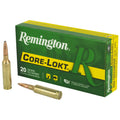 Remington Core-Lokt PSP 6mm Creedmoor 100 Grain Pointed Soft Point Ammunition - Reliable Big Game Cartridge