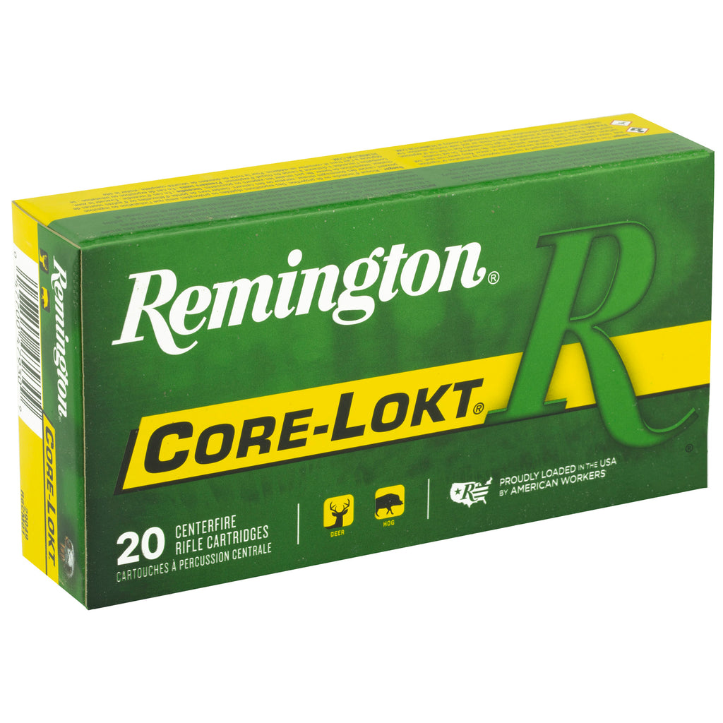 Remington Core-Lokt PSP 6mm Creedmoor 100 Grain Pointed Soft Point Ammunition - Reliable Big Game Cartridge