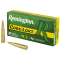 Remington Core-Lokt 250 Savage 100-Grain Pointed Soft Point Ammunition (20 Rounds per Box)
