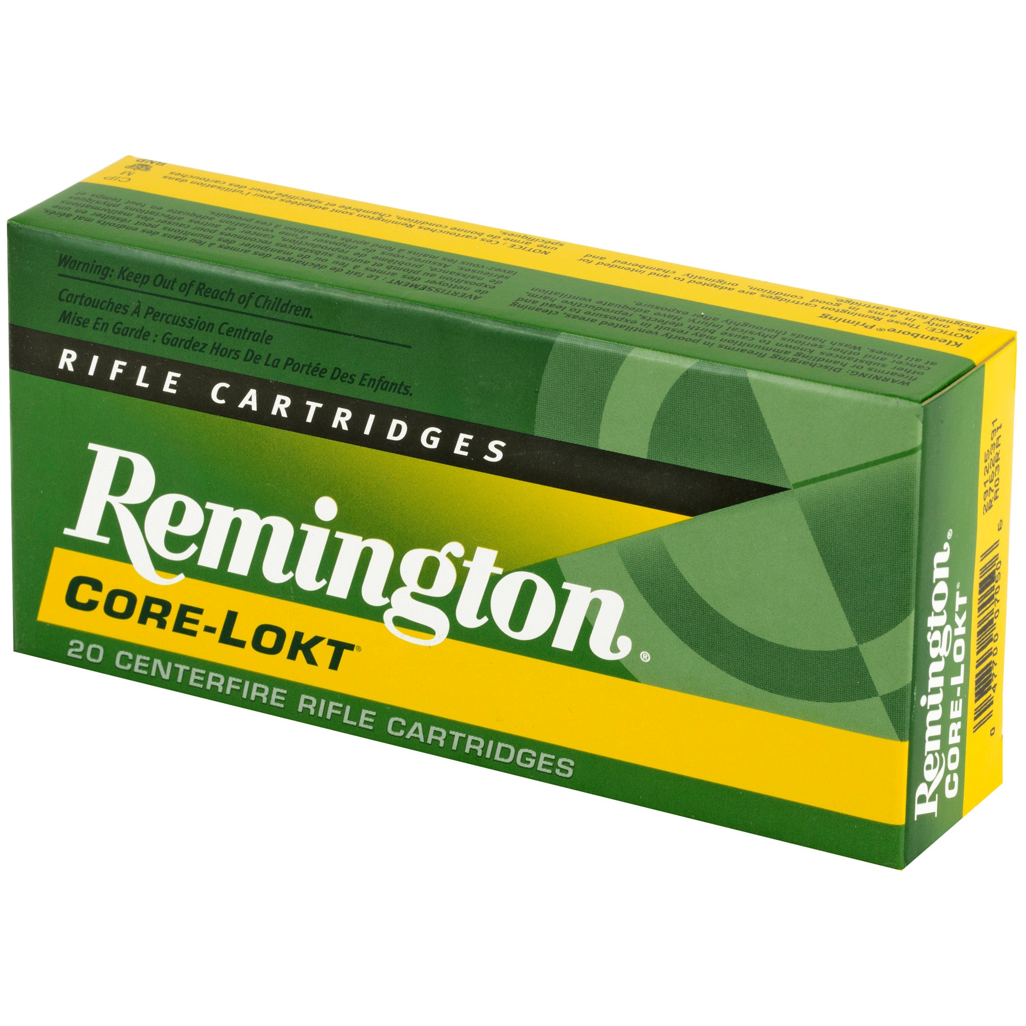 Remington Core-Lokt 7.62x39 125 Grain Pointed Soft Point Ammunition - 20 Rounds