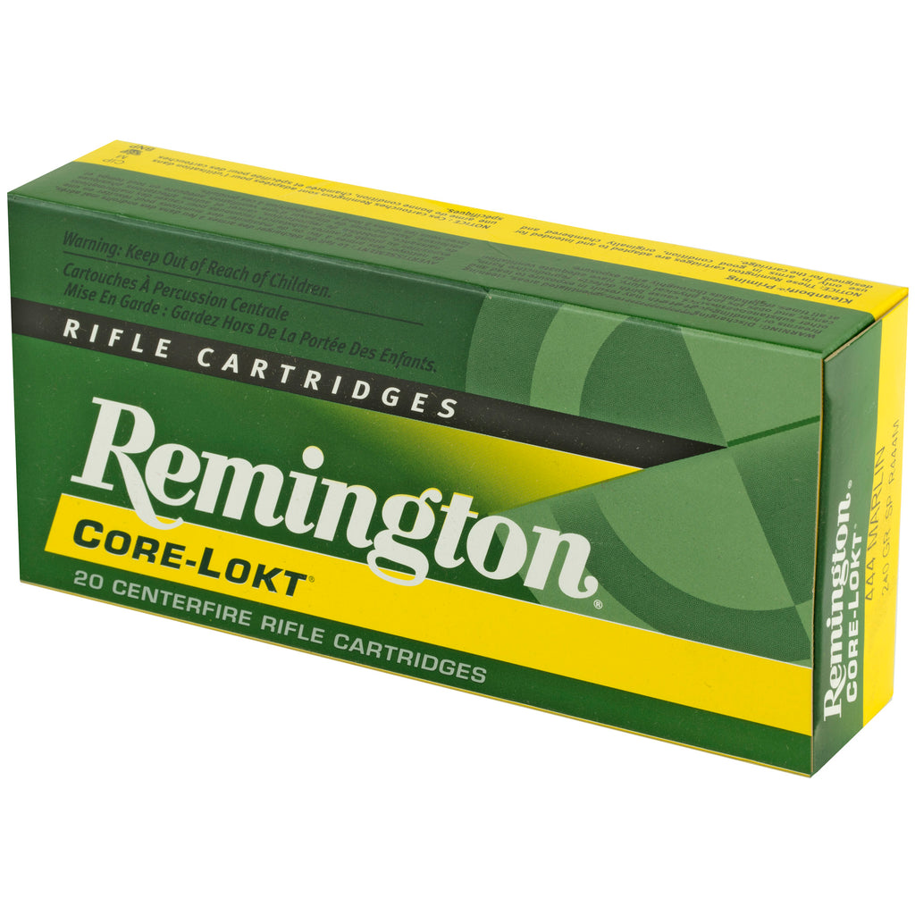 Remington Core-Lokt 444 Marlin 240-Grain Soft Point Ammunition – Trusted Big Game Hunting Load