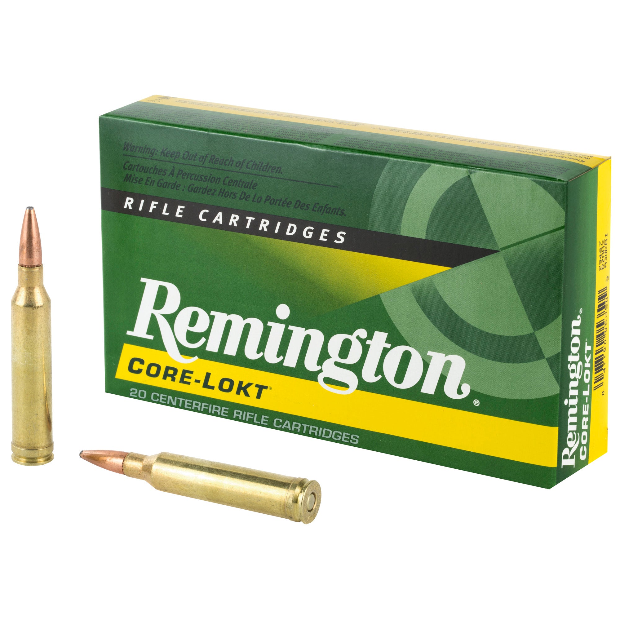 Remington Core-Lokt 7mm Remington Magnum 150 Grain Pointed Soft Point Ammunition - 20 Rounds