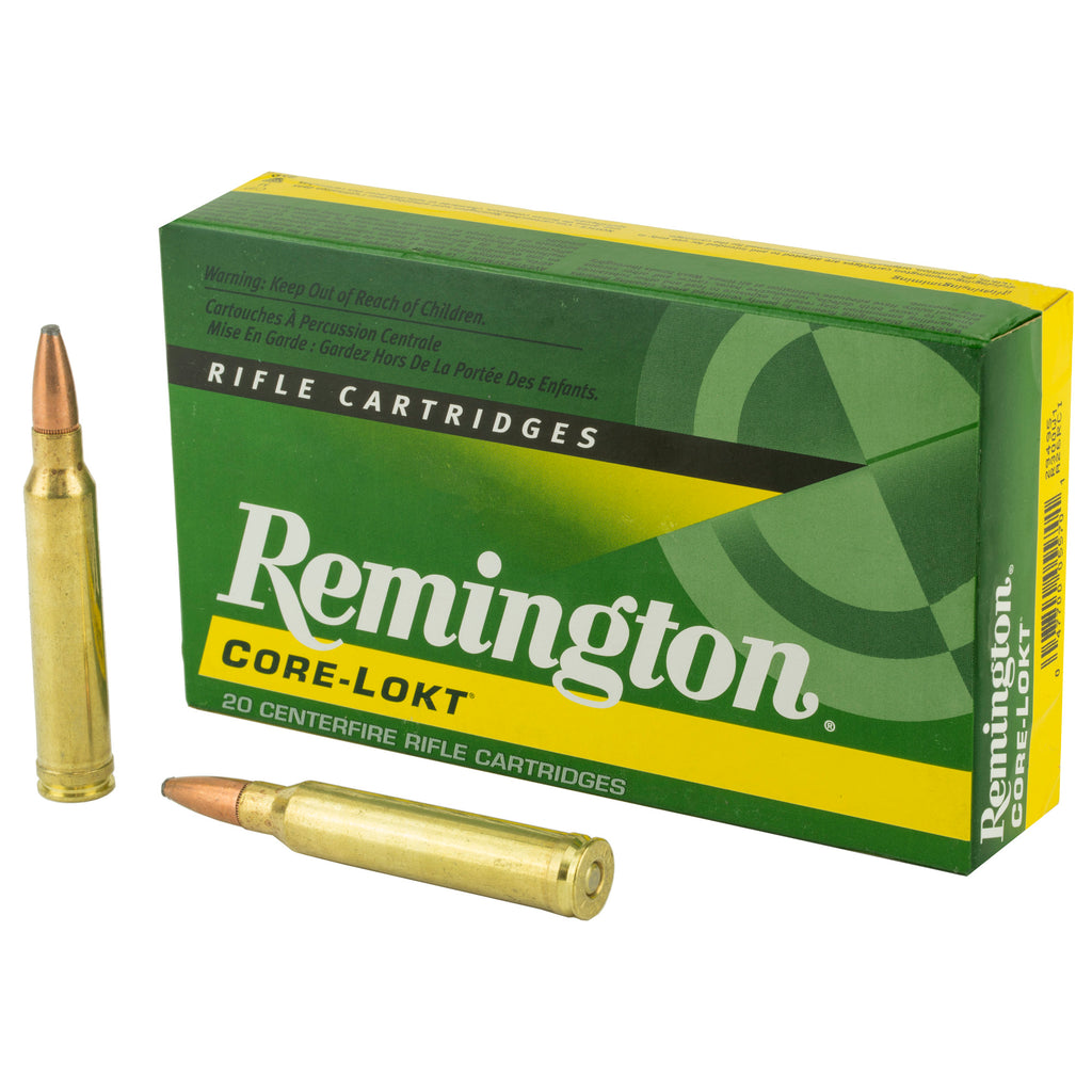 Remington Core-Lokt 300 Winchester Magnum 150 Grain Pointed Soft Point Ammunition (20 Rounds per Box)