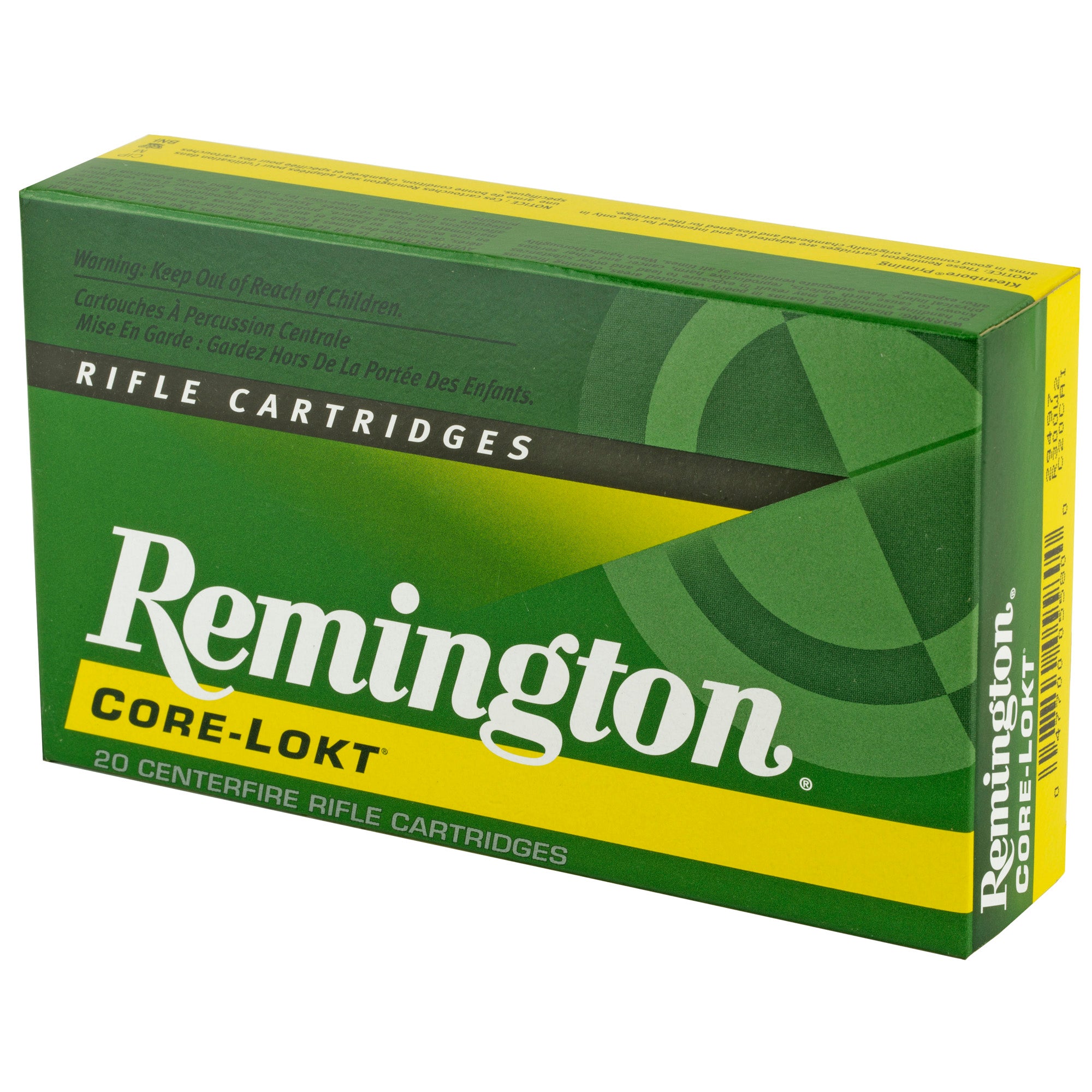 Remington Core-Lokt 300 Winchester Magnum, 180-Grain Pointed Soft Point Ammunition (20 Rounds per Box)