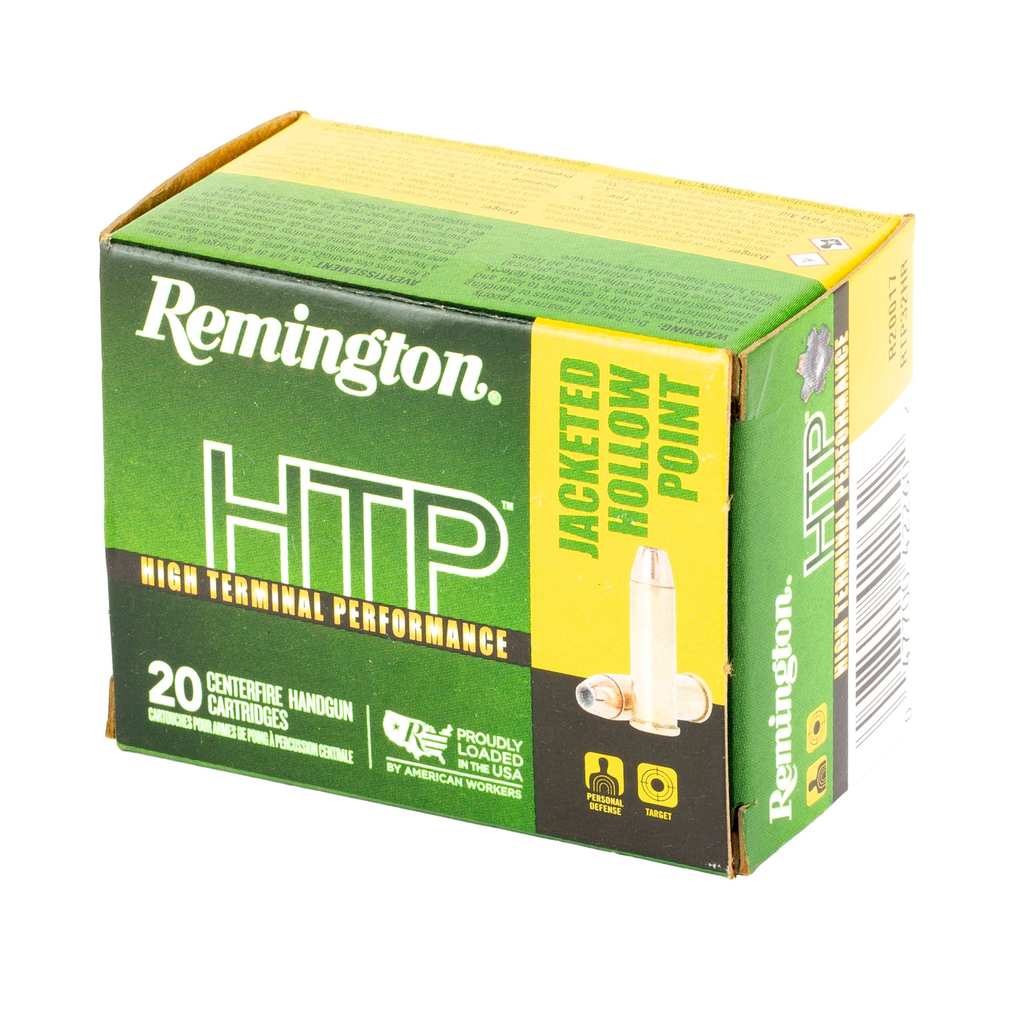 Remington High Terminal Performance 32 H&R Mag 85-Grain Jacketed Hollow Point Ammunition (20 Rounds Per Box)