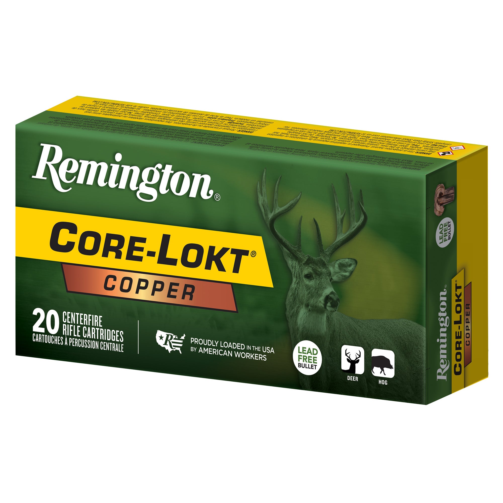 Remington Core-Lokt 360 Buckhammer 160-Grain Hollow Point Ammo - 20 Rounds