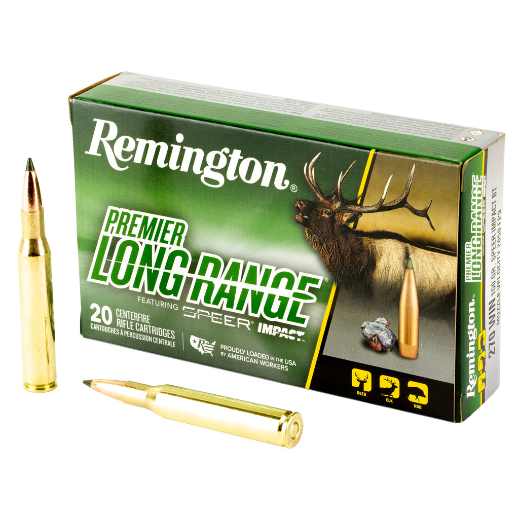 Remington Speer Impact 270 Winchester 150 Grain Polymer Tip Ammunition (20/200)