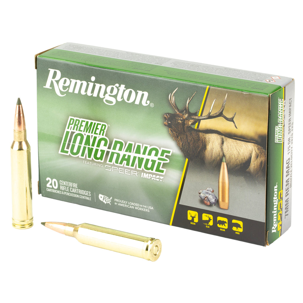Remington Speer Impact 7mm Remington Magnum 175 Grain Polymer Tip Ammunition (20/200)