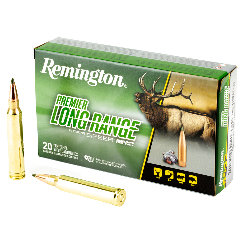 Remington Speer Impact 300 Winchester Magnum 190-Grain Polymer Tip Ammunition (20 Rounds per Box)