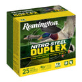 Remington Nitro Steel Duplex 12 Gauge 3 Steel Shot Shells - 25 Rounds