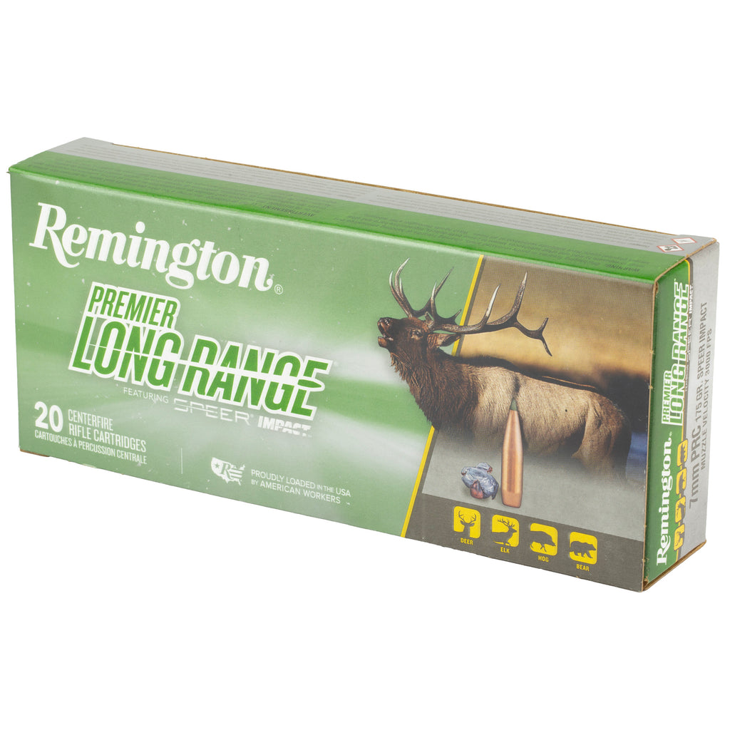Remington Speer Impact 7mm PRC 175 Grain Polymer Tip Loaded Ammunition (20 Rounds Per Box)