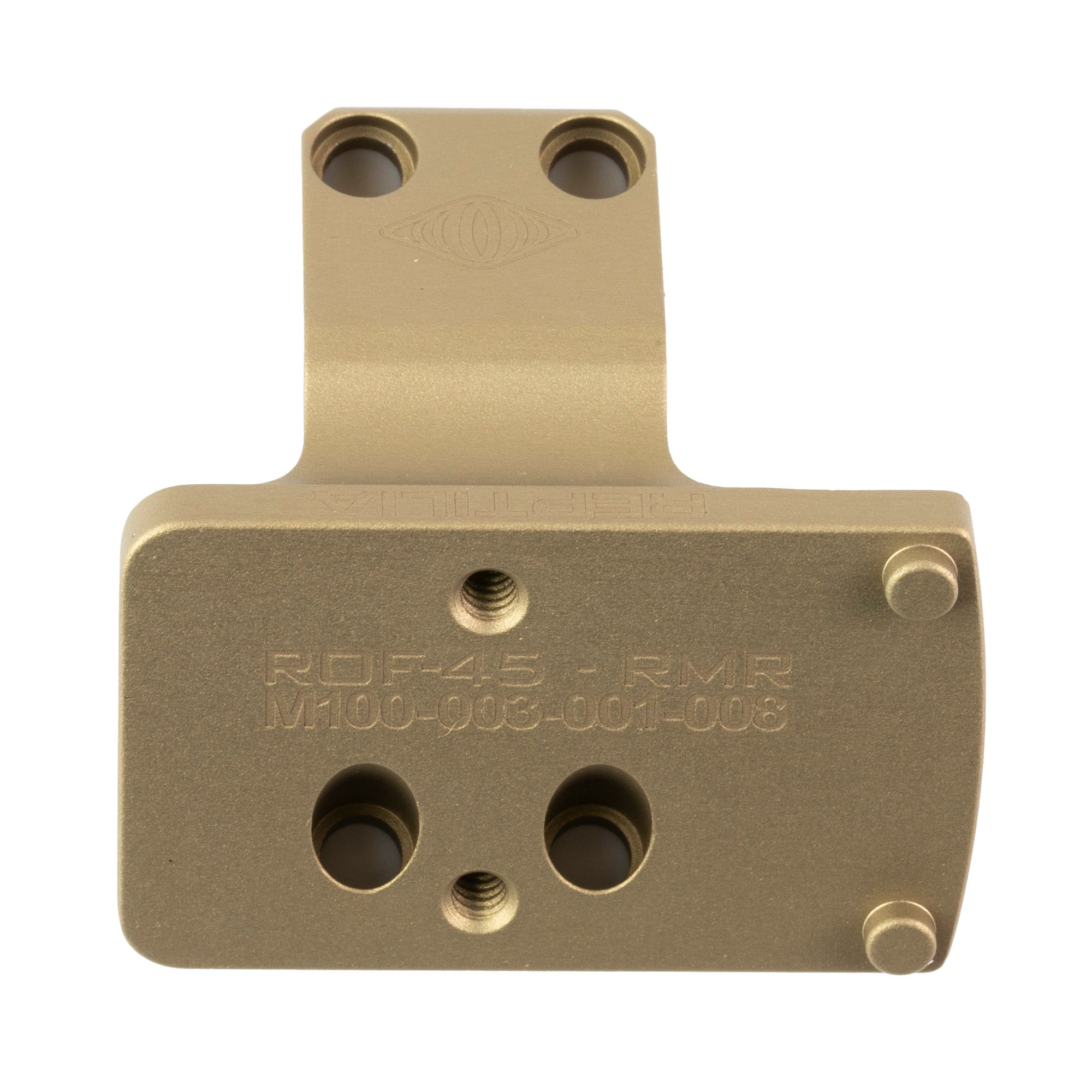 Reptilia ROF-45 30mm RMR Flat Dark Earth Mount Adapter for Magnified Scope Mounts