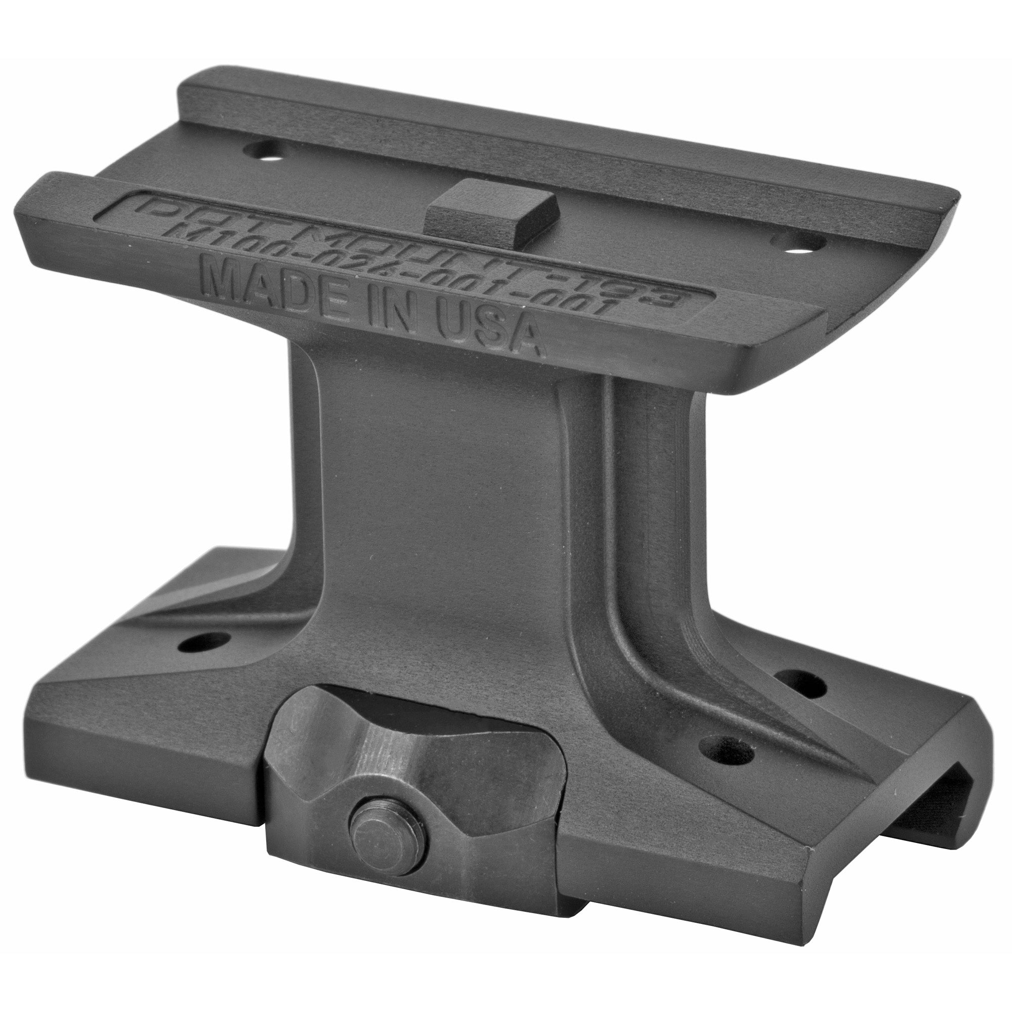 Reptilia DOT Mount 1.93 inch Height for Red Dot Optics - Black