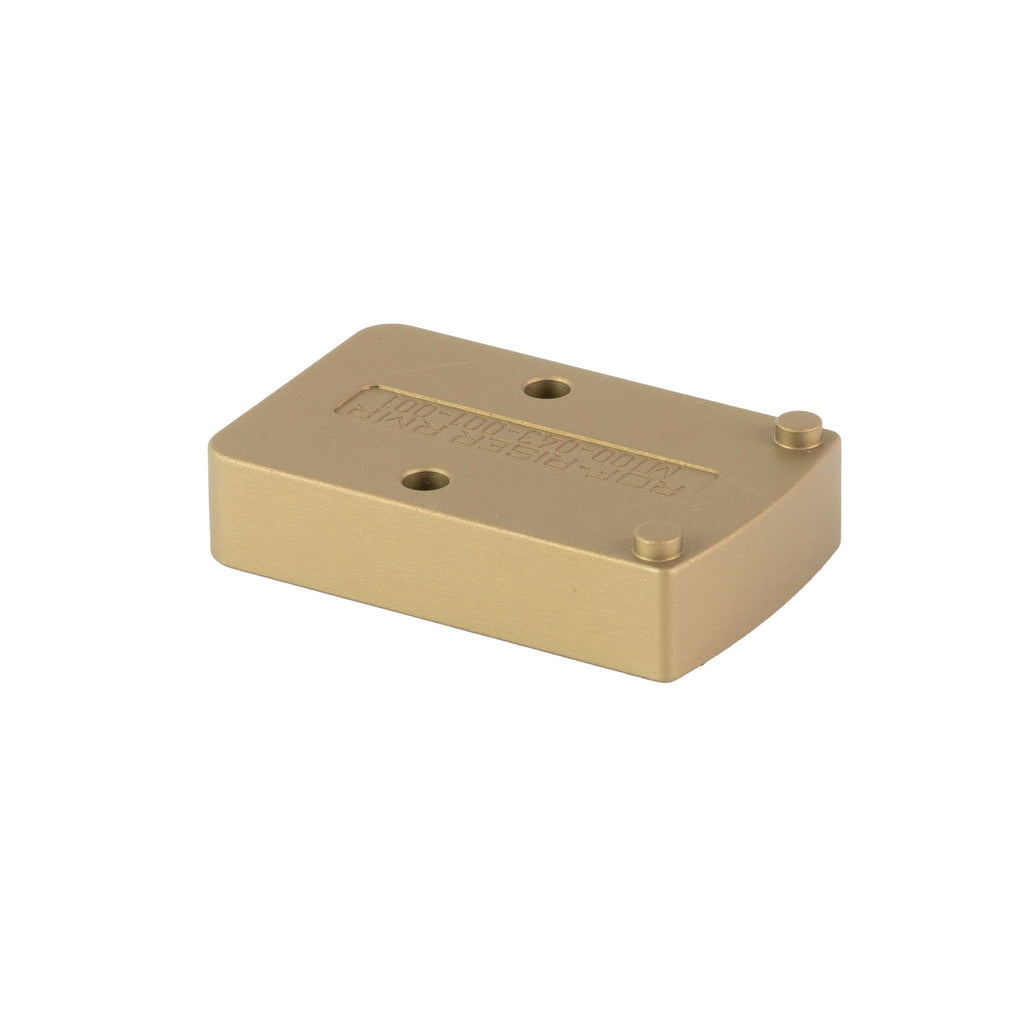 Reptilia ROF 10mm RMR Riser Flat Dark Earth - Extended Mounting for Tall Turrets and Large Scope Bellies