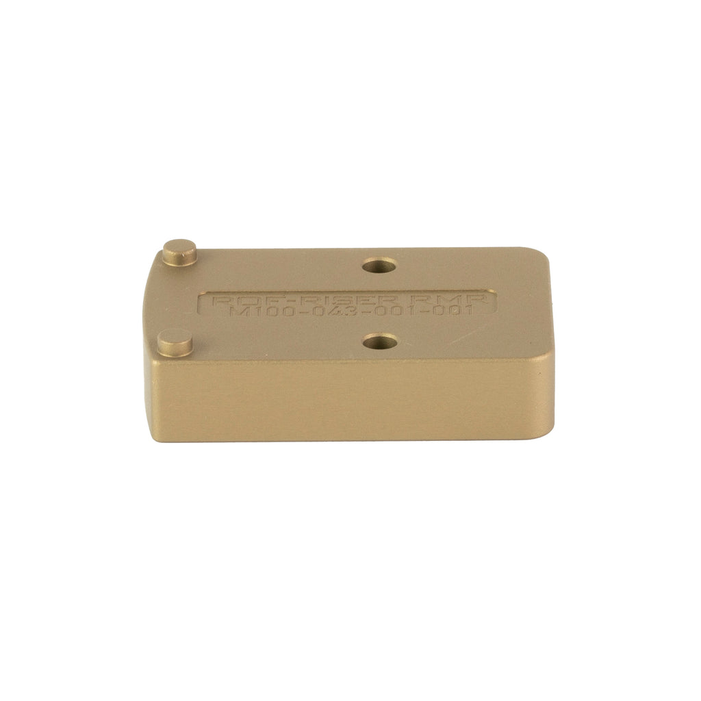 Reptilia ROF 10mm RMR Riser Flat Dark Earth - Extended Mounting for Tall Turrets and Large Scope Bellies