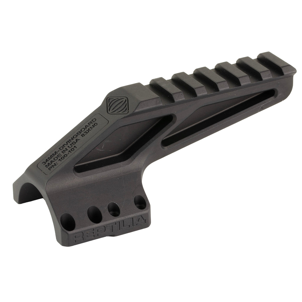 Reptilia ROF 34mm Diving Board - Black for Magnified Optics and Laser Range Finders