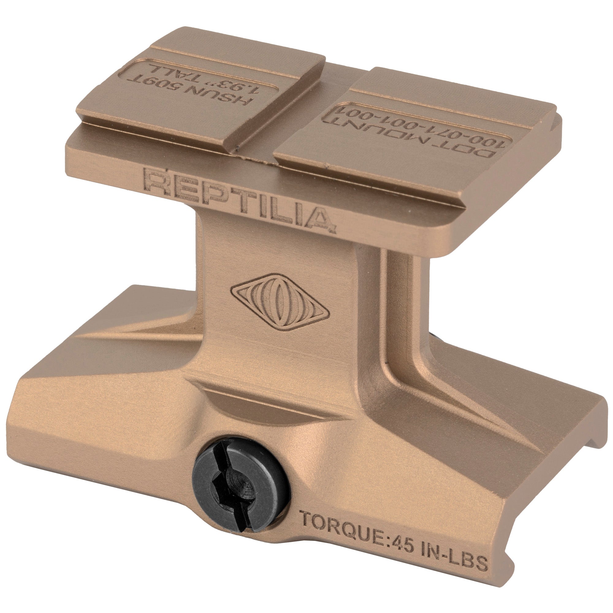 Reptilia DOT Mount 1.93 for Holosun HE509T in Flat Dark Earth