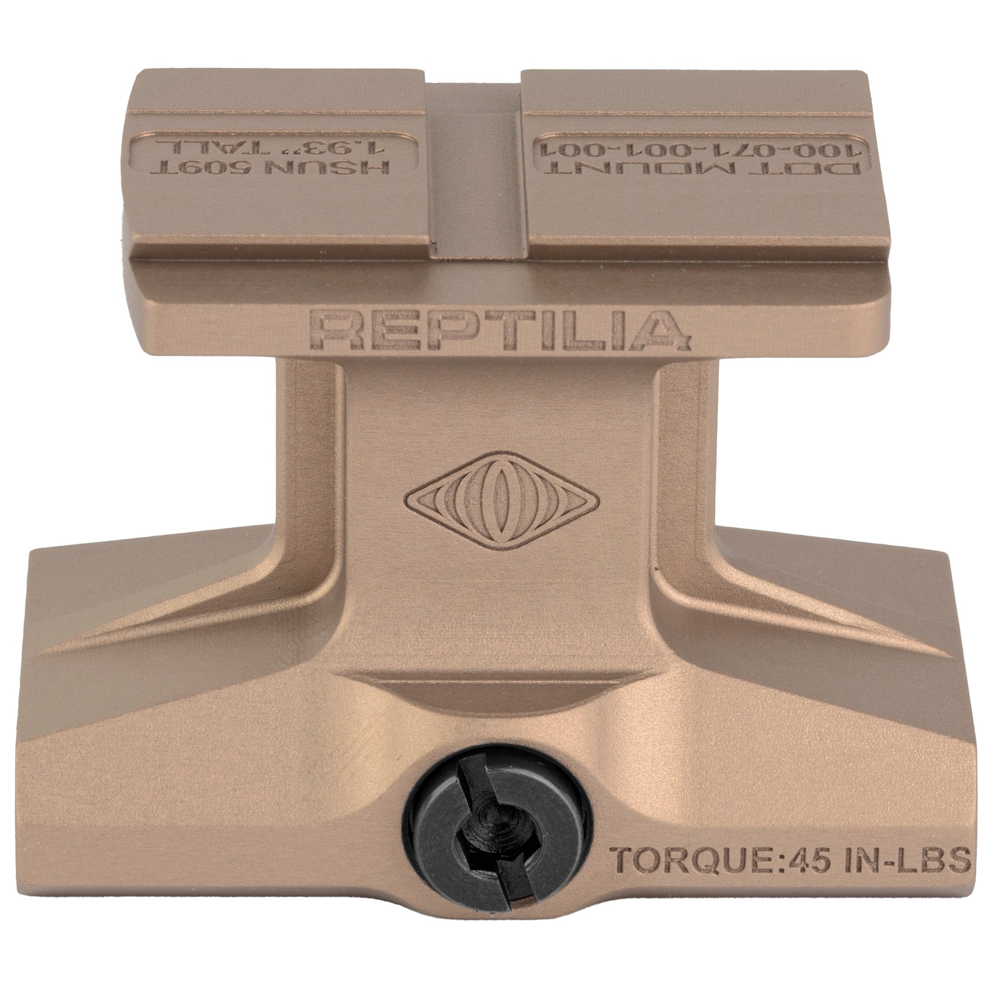 Reptilia DOT Mount 1.93 for Holosun HE509T in Flat Dark Earth