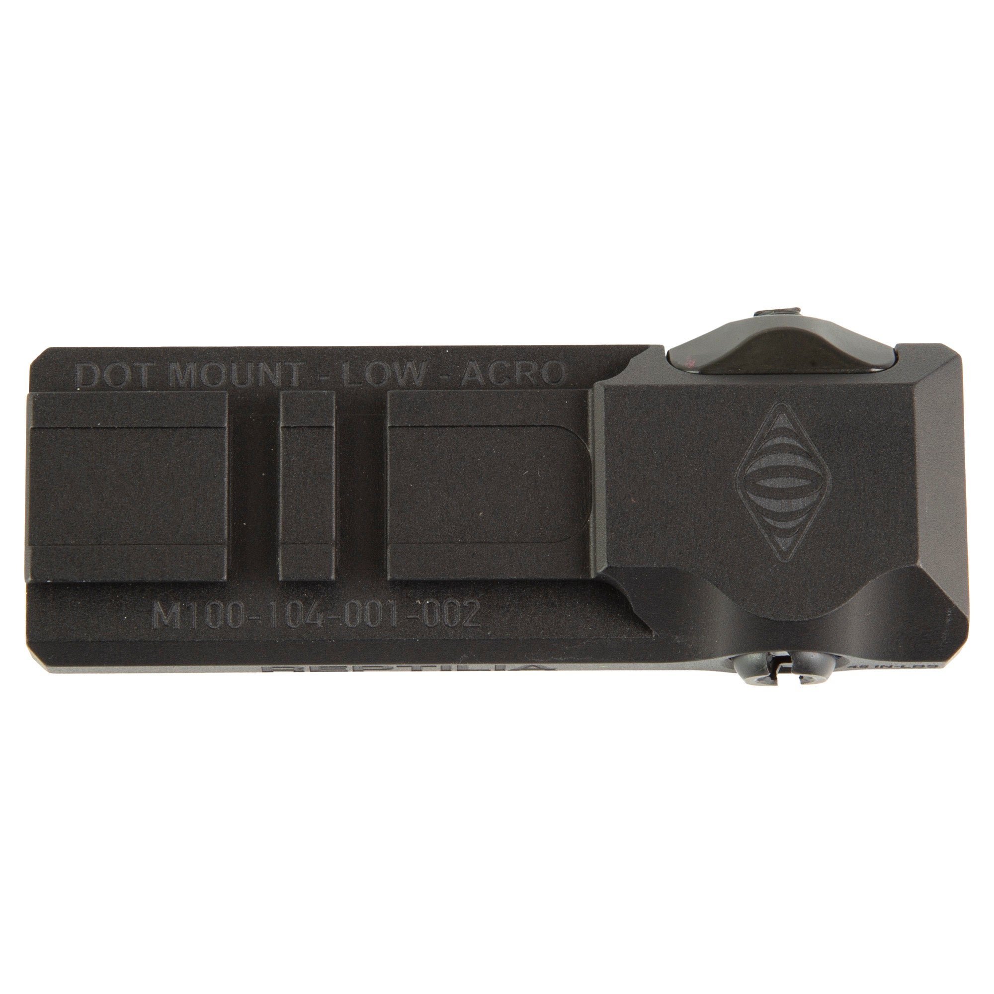 Reptilia Low Profile DOT Mount for Aimpoint ACRO and Steiner MPS – Black