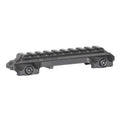 Reptilia RMU Mount 9 Slot .625 Black Riser for Optics and Night Vision Compatibility