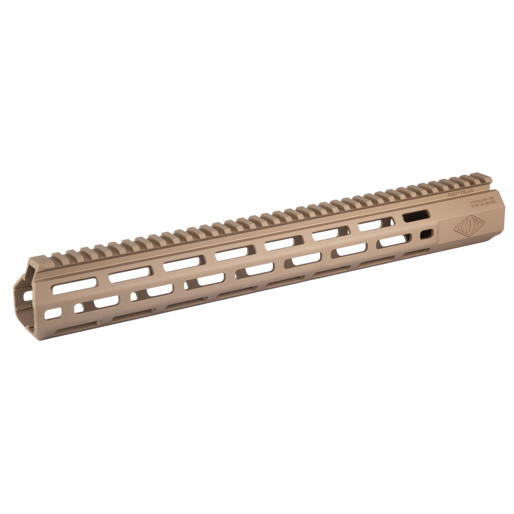 Reptilia Handguard 15 inches M-LOK Flat Dark Earth – Compatible with All M4 Receivers
