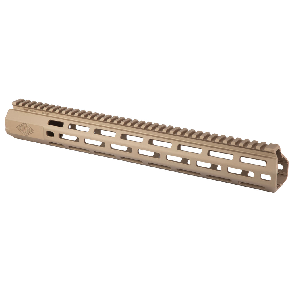 Reptilia Handguard 15 inches M-LOK Flat Dark Earth – Compatible with All M4 Receivers