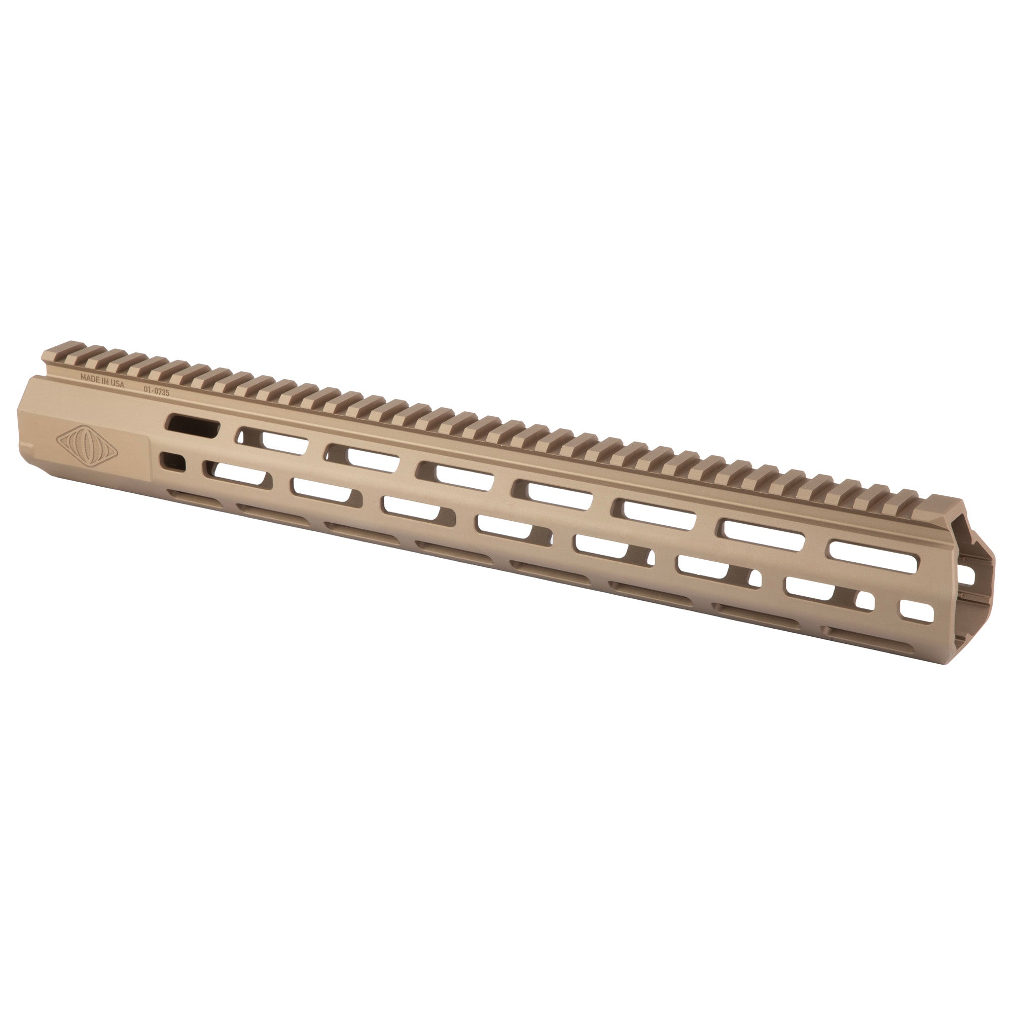 Reptilia Handguard 15 inches M-LOK Flat Dark Earth – Compatible with All M4 Receivers