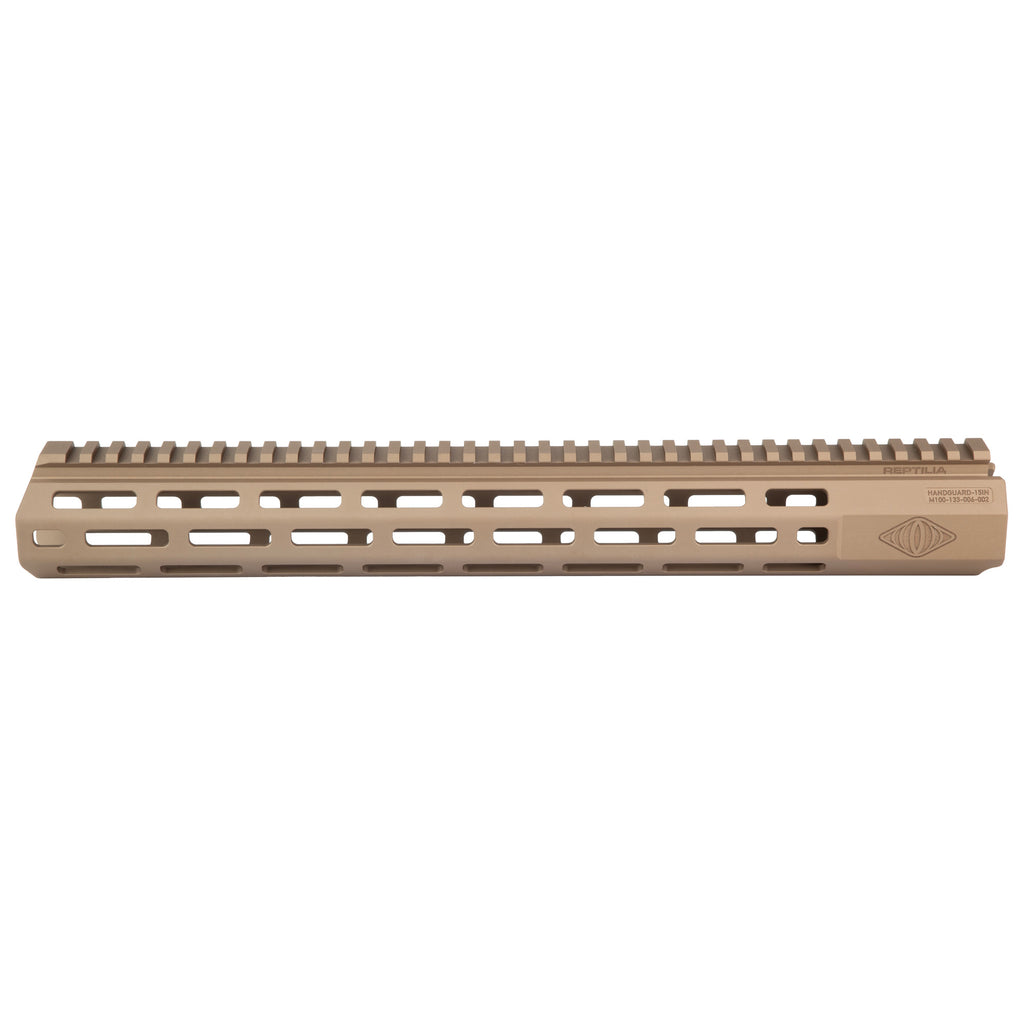Reptilia Handguard 15 inches M-LOK Flat Dark Earth – Compatible with All M4 Receivers