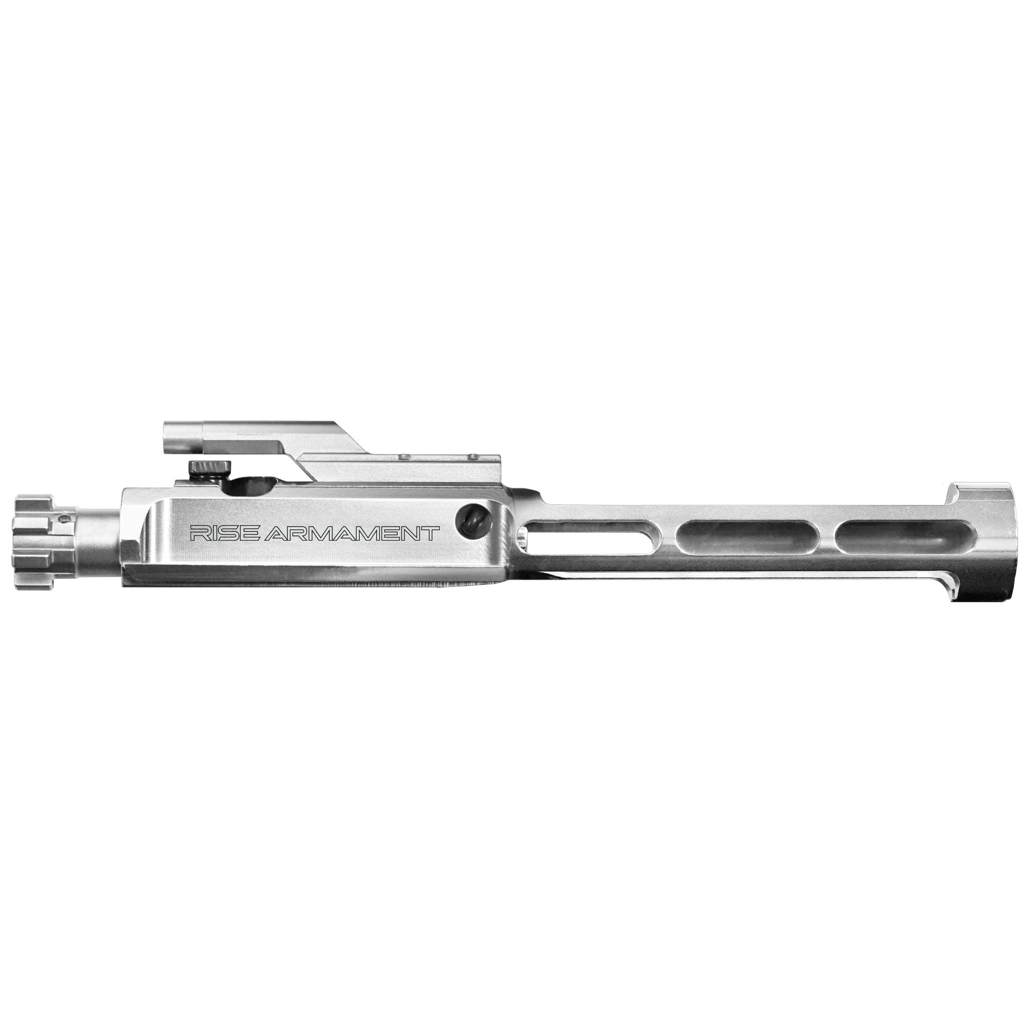 Rise Armament RA-1010 Low-Mass Bolt Carrier Group for .223/5.56 - Silver Finish