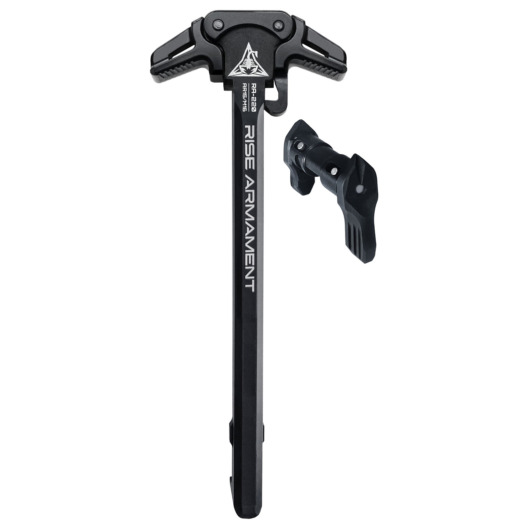 Rise Armament Ambi Charging Handle and Safety Selector for AR-15 – Black