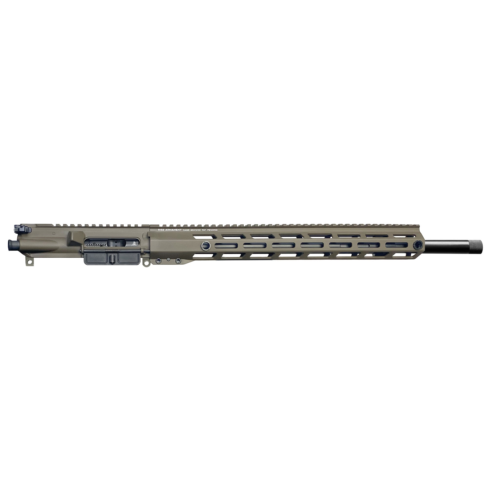 Rise Armament RISE CMPLT Upper Receiver for 22 ARC with 18-Inch Barrel in Patriot Brown