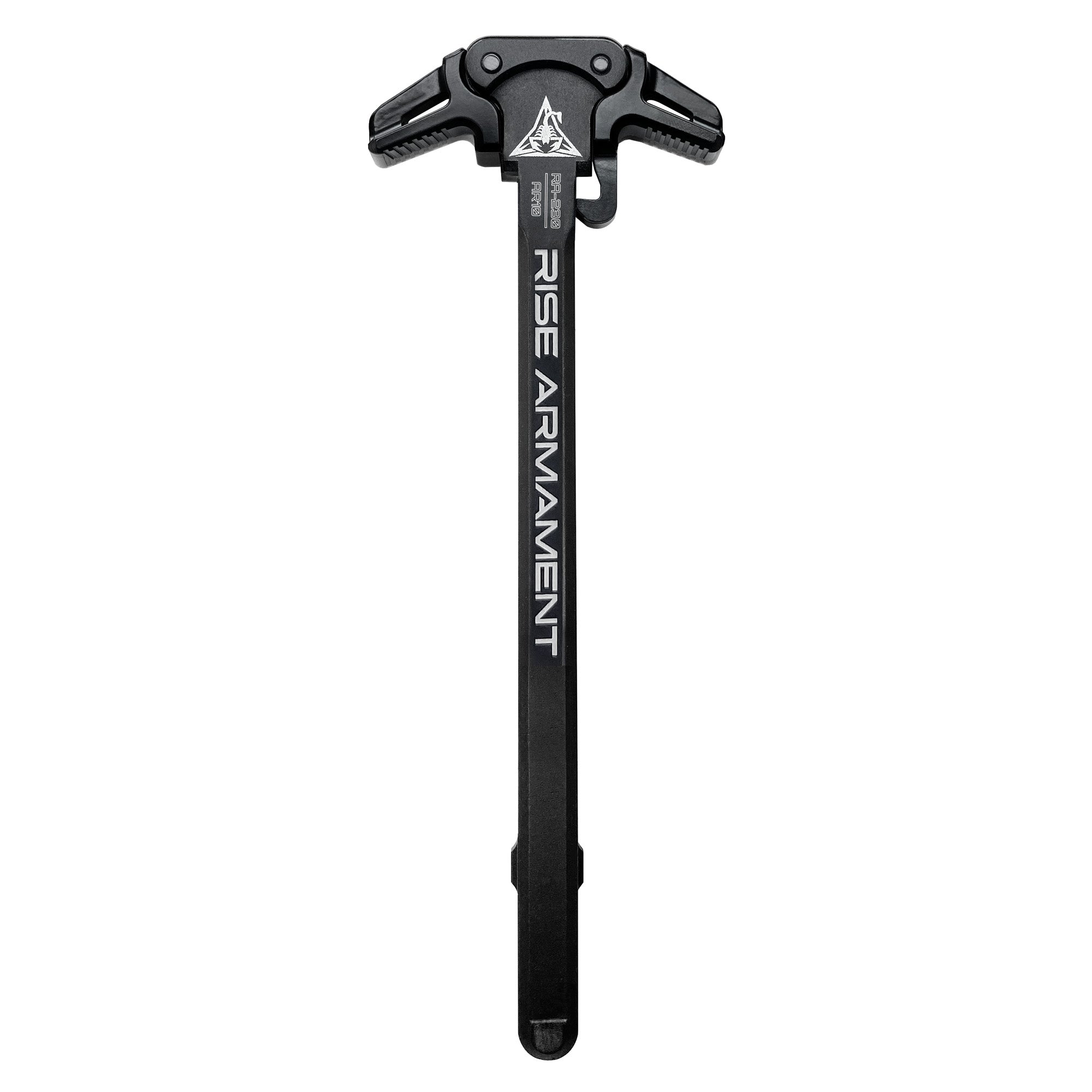 Rise Armament RA-230-BLK AR-10 Ambidextrous Charging Handle in Black