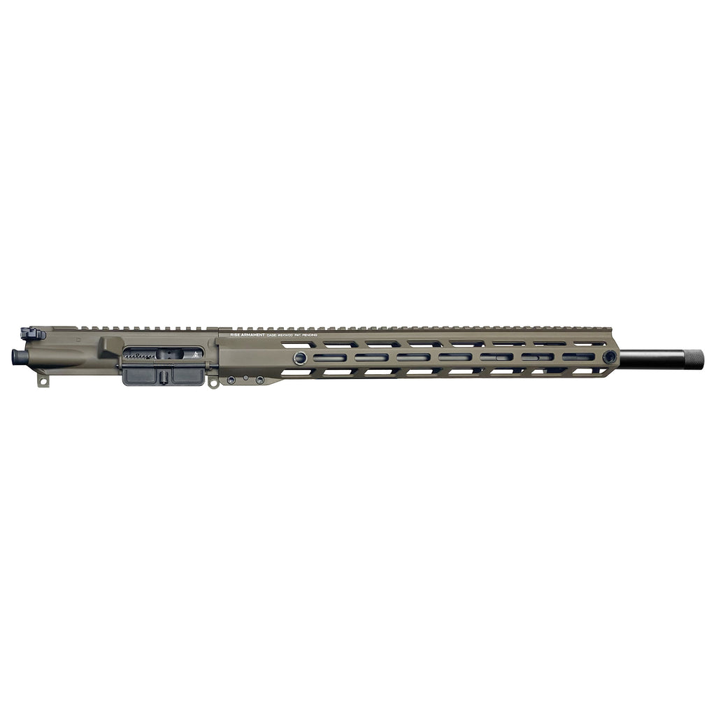 Rise Armament RISE CMPLT Upper Receiver for 6mm ARC with 18-Inch Threaded Barrel in Patriot Brown