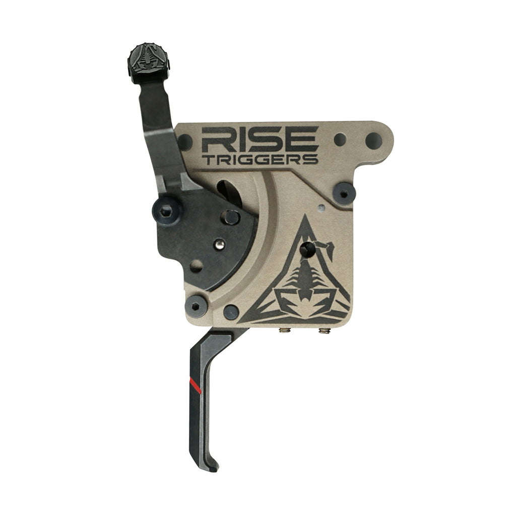 Rise Armament Reliant Pro R700 Flat Dark Earth Trigger - Easy-Adjust Safety and Drop-In Fit for Remington 700