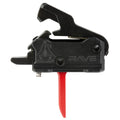 Rise Armament RAVE-PCC Flat Red Trigger for AR9 – Enhanced Reliability and Performance