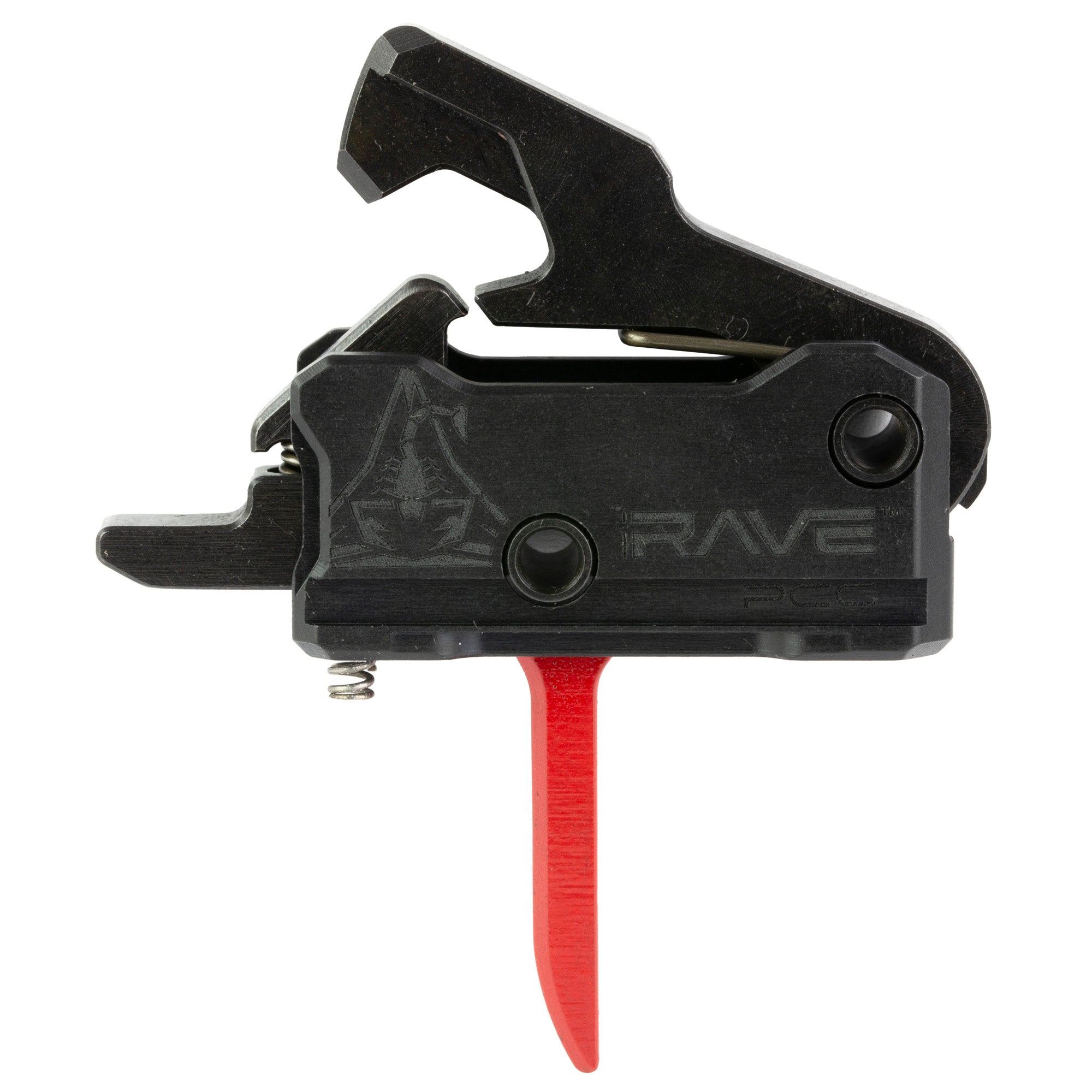 Rise Armament RAVE-PCC Flat Red Trigger for AR9 – Enhanced Reliability and Performance