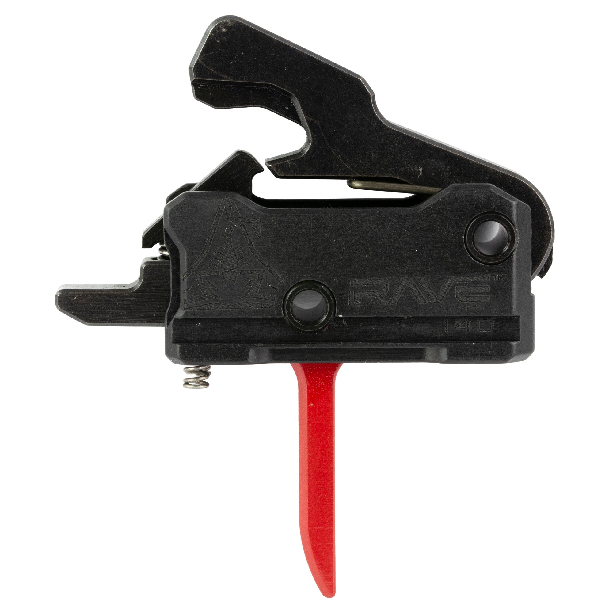 Rise Armament RAVE T017F-RED Flat Red Trigger for AR-15